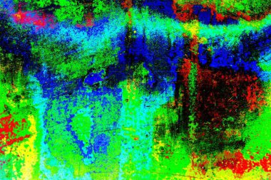 Çizik ve çatlaklarla metal doku