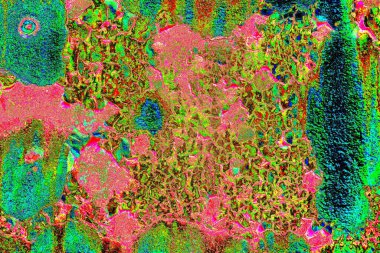 Dökülen boya paslı metal dokusu