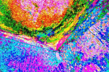 yaratıcı ve tasarım sanatı, kopyalama alanı duvar kağıdı, soyut renkli doku arkaplanı