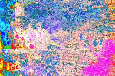 Duvar kağıdı için suluboya arka planının soyut renkli dokusu. Yaratıcı ve tasarım sanatı.