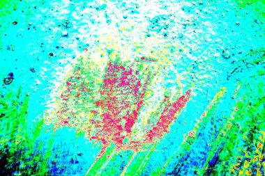 Duvar kağıdı için suluboya arka planının soyut renkli dokusu. Yaratıcı ve tasarım sanatı.