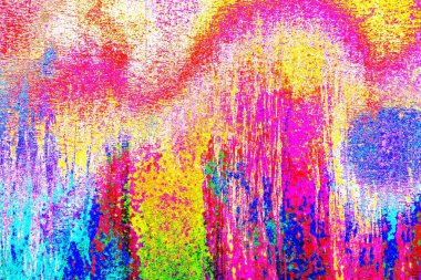 Çizik ve çatlaklarla metal doku