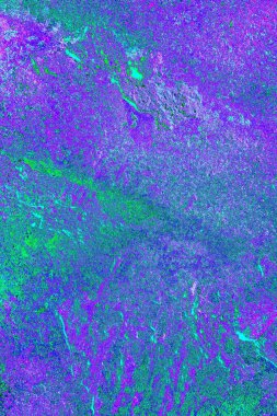 Çizik ve çatlaklarla metal doku