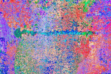 Soyut karıştırma renkleri suluboya paleti, arkaplan vektör illüstrasyonu