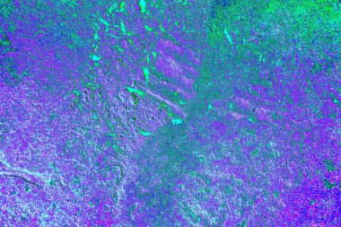 Çizik ve çatlaklarla metal doku