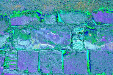 Yaratıcı ve tasarım sanatı, eski duvar dokusu. Duvar kağıdı için soyut renkli doku arkaplanı. 