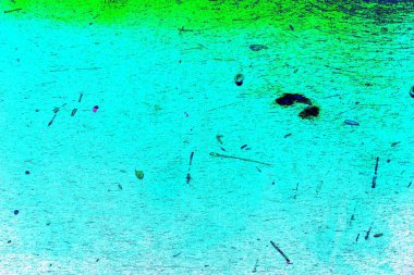 Çizik ve çatlaklarla metal doku