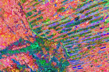 Soyut arkaplan renkli modern desen 