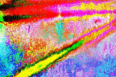 Çizik ve çatlaklarla metal doku.