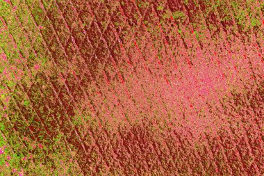 Çizik ve çatlaklarla metal doku