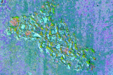 Yaratıcı ve tasarım sanatı, eski duvar dokusu. Duvar kağıdı için soyut renkli doku arkaplanı. 