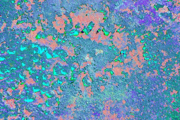 Çizik ve çatlaklarla metal doku