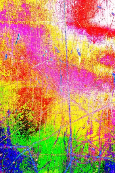 Çizik ve çatlaklarla metal doku