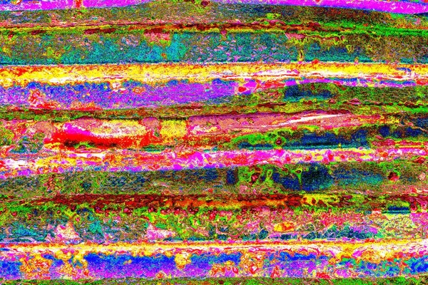 Çizik ve çatlaklarla metal doku