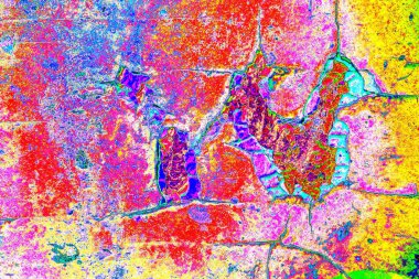 yaratıcı ve tasarım sanatı, kopyalama alanı duvar kağıdı, soyut renkli doku arkaplanı  