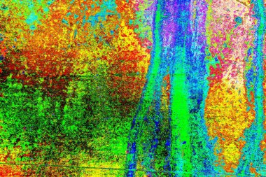 Karışık renklerin soyut suluboya paleti, arkaplan, vektör illüstrasyonu