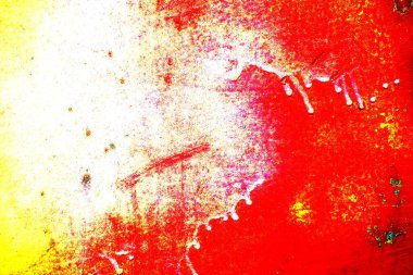 Mavi renklerin soyut suluboya paleti, karışık renk, arkaplan, vektör illüstrasyonu, bir renk karışımı