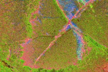 yaratıcı ve tasarım sanatı, kopyalama alanı duvar kağıdı, soyut renkli doku arkaplanı  