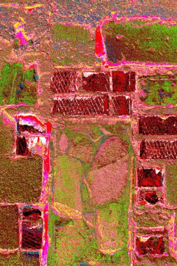 Duvar kağıdı için soyut renkli doku arkaplanı. Yaratıcı ve tasarım sanatı, eski duvar dokusu.