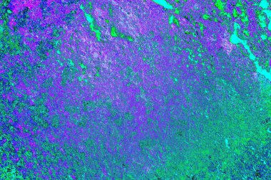 Çizik ve çatlaklarla metal doku