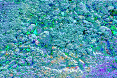 Yaratıcı ve tasarım sanatı, eski duvar dokusu. Duvar kağıdı için soyut renkli doku arkaplanı. 