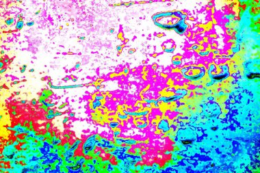 Karışık renklerin soyut suluboya paleti, arkaplan, vektör illüstrasyonu