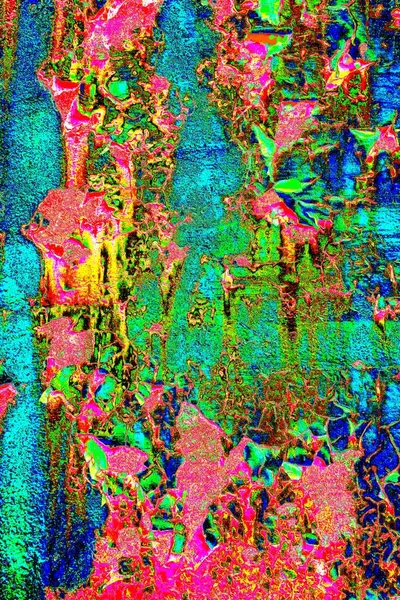 Dökülen boya paslı metal dokusu