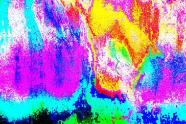 Çizik ve çatlaklarla metal doku