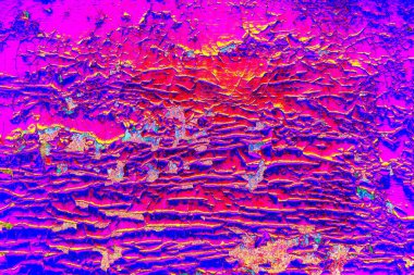 Duvar dokusu arkaplanı eski boyayla soyulmuş