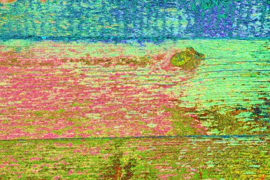 Mavi renklerin soyut suluboya paleti, karışık renk, arkaplan, vektör illüstrasyonu, bir renk karışımı