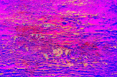 Duvar dokusu arkaplanı eski boyayla soyulmuş