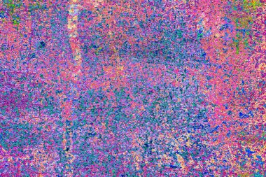 Çizik ve çatlaklarla metal doku