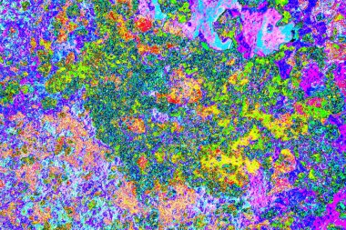 Dökülen boya paslı metal dokusu