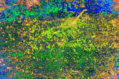 Karışık renklerin soyut suluboya paleti, renk karışımı, duvar kağıdını kopyala, soyut renkli doku arkaplanı