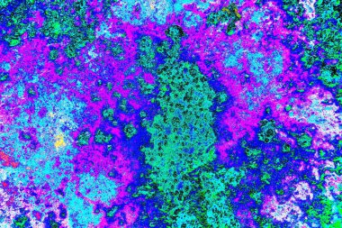 Çizik ve çatlaklarla metal doku