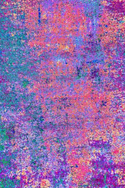 Çizik ve çatlaklarla metal doku