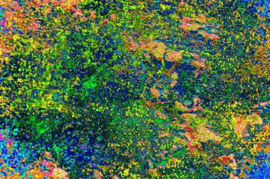 Karışık renklerin soyut suluboya paleti, renk karışımı, duvar kağıdını kopyala, soyut renkli doku arkaplanı