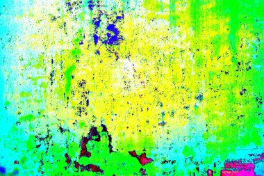 Çizik ve çatlaklarla metal doku