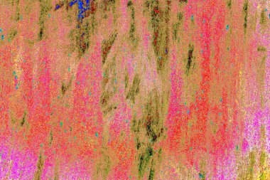 Çizik ve çatlaklarla metal doku