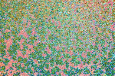 Çizik ve çatlaklarla metal doku