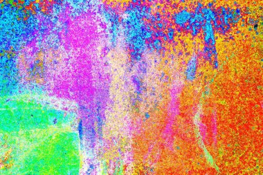 Çizik ve çatlaklarla metal doku