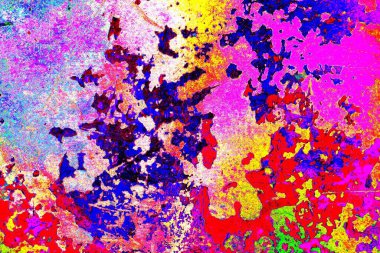 Çizik ve çatlaklarla metal doku