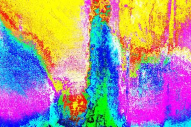 Çizik ve çatlaklarla metal doku