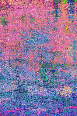 Çizik ve çatlaklarla metal doku