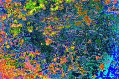 Karışık renklerin soyut suluboya paleti, renk karışımı, duvar kağıdını kopyala, soyut renkli doku arkaplanı