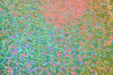 Çizik ve çatlaklarla metal doku