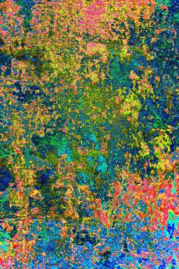 Karışık renklerin soyut suluboya paleti, renk karışımı, duvar kağıdını kopyala, soyut renkli doku arkaplanı