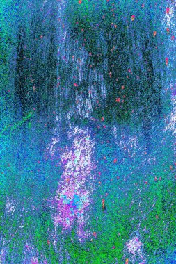 Çizik ve çatlaklarla metal doku