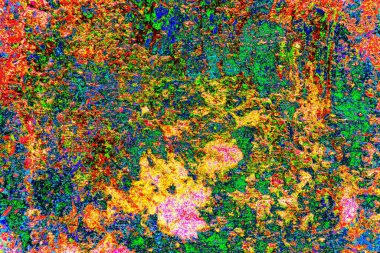 Karışık renklerin soyut suluboya paleti, renk karışımı, duvar kağıdını kopyala, soyut renkli doku arkaplanı