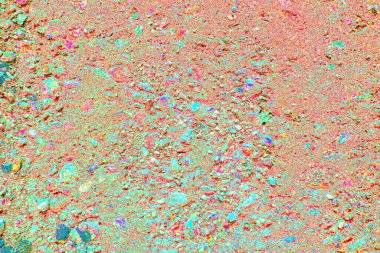 Mavi renklerin soyut suluboya paleti, karışık renk, arkaplan, vektör illüstrasyonu, bir renk karışımı